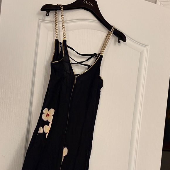 Floral Black Jumpsuit - Picture 11 of 12